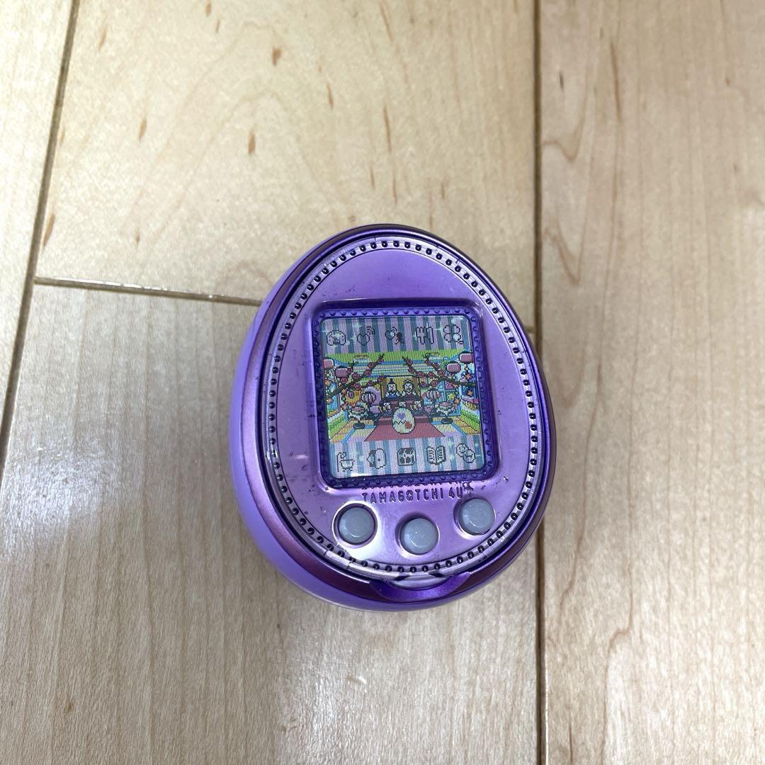 たまごっち 4U パープル 紫 （ローラっちがお世話できるように