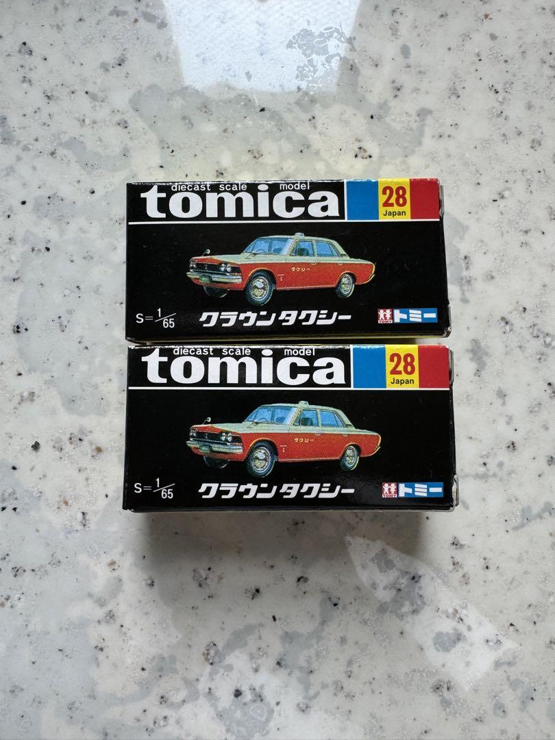 トミカ　黒箱　(激レア)新品クラウンタクシー　2台セット トミカ 黒箱 (激レア)新品クラウンタクシー 2台セット （TOMY