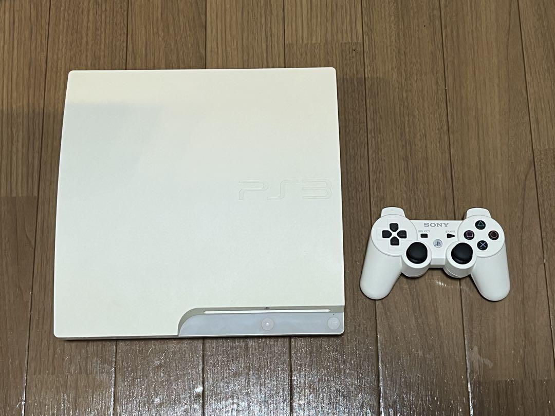 PS3 CECH-3000A 160GB ホワイト 値下げ可能 PS3 Classic White CECH 3000A 160GB Console Full Accessories