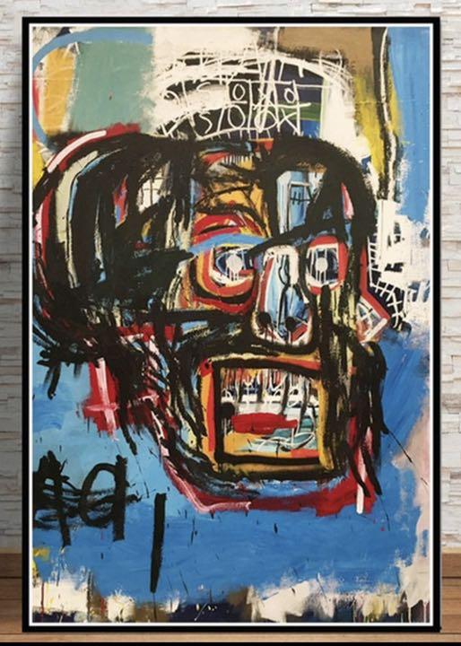 ジャンミシェルバスキア 抽象絵画ファインアートキャンバス絵画