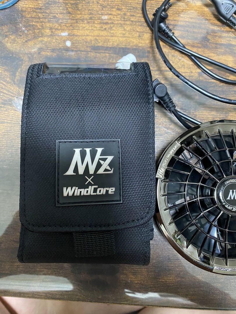 NEXT WORKERZ × WindCore 空調服 ファン バッテリー付 空調服 NEXT WORKERZ WindCore 最強機種 26V 125/s 冷却ファン