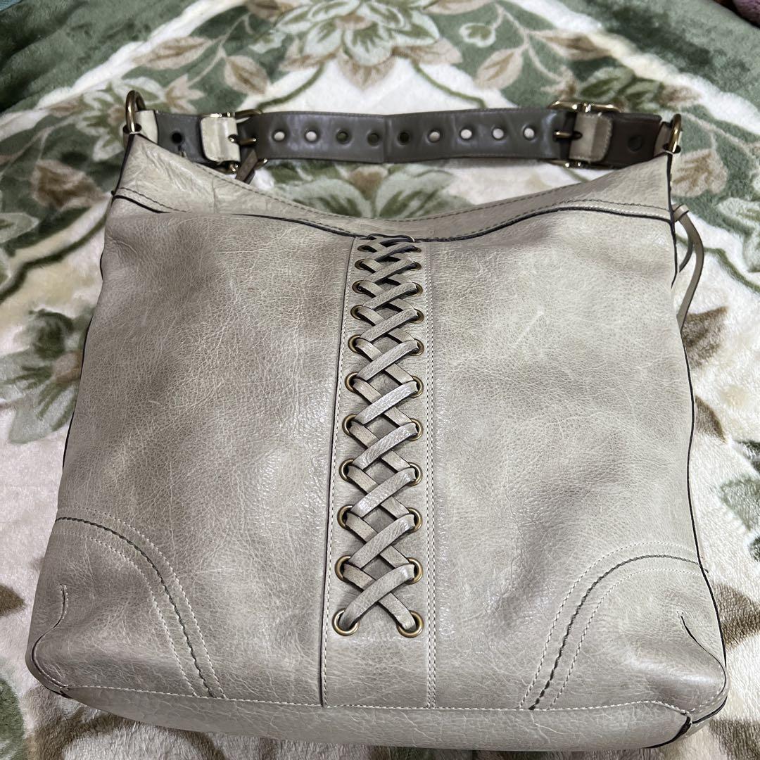 COACH コーチ レザー ショルダーバッグ（COACH（コーチ