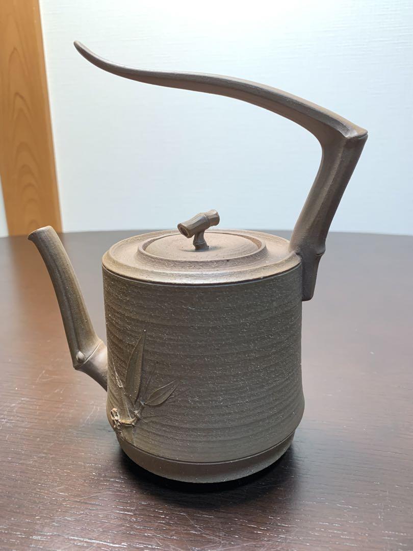 完全手作りのティーポット.ティーセット. お茶を入れたりお湯を