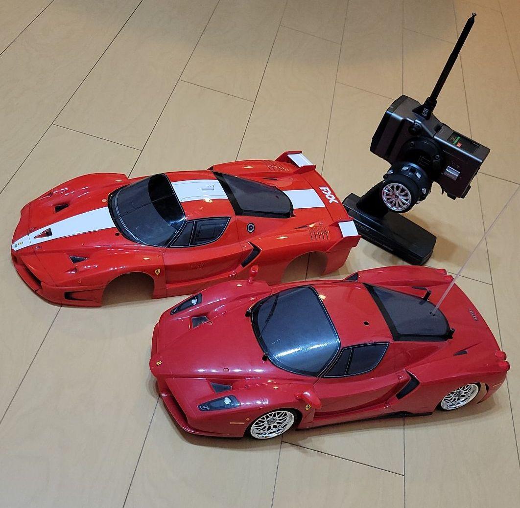タミヤ TT-01 エンツォフェラーリ ボディ フタバ T3PK プロポ
