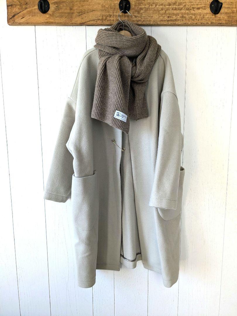 再値下げ Johnstons of elgin カシミヤリブマフラー otter 再値下げ Johnstons of elgin カシミヤリブマフラー otter