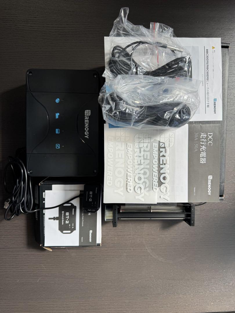 RENOGY 50A走行充電器&BT2&冷却ファン DCCシリーズ 走行充電器12V 50A【新モデル】販売再開の知らせ