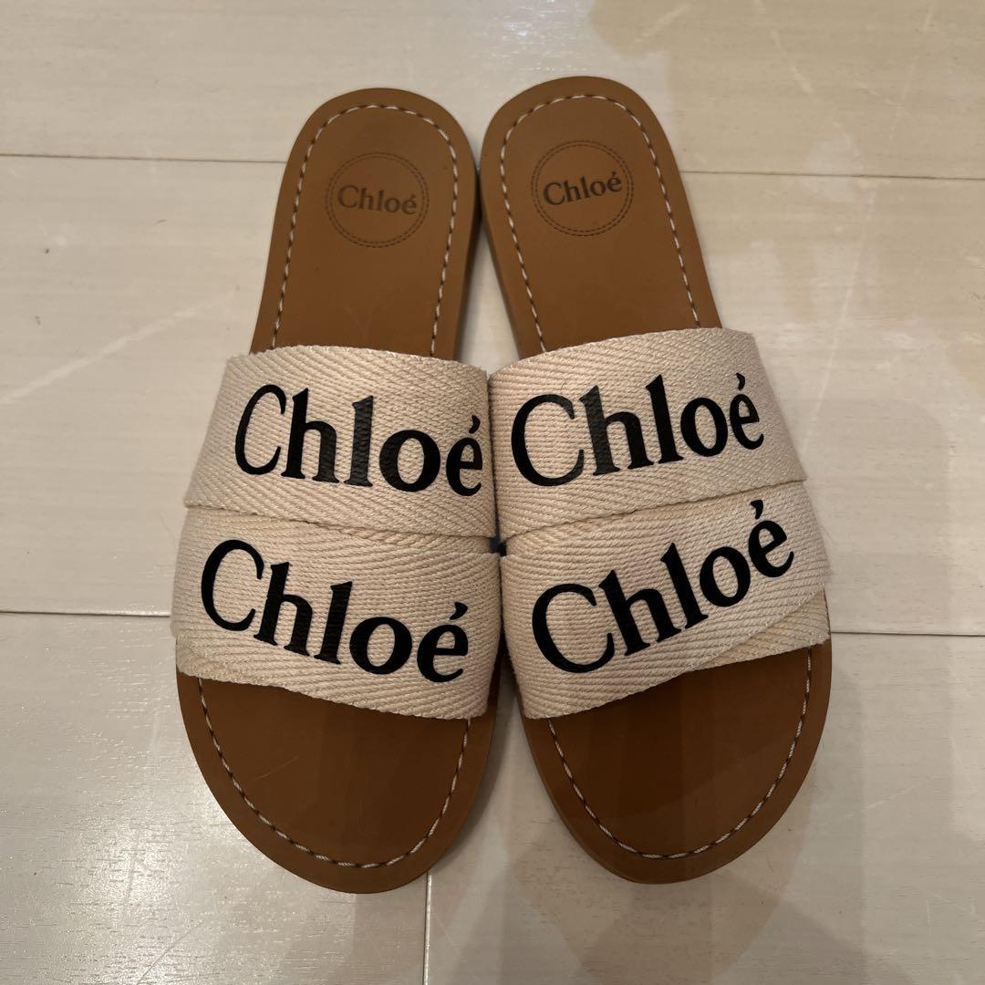 Chloé 厚底サンダル ブラウン Chloé 厚底サンダル ブラウン Chloé 厚底サンダル