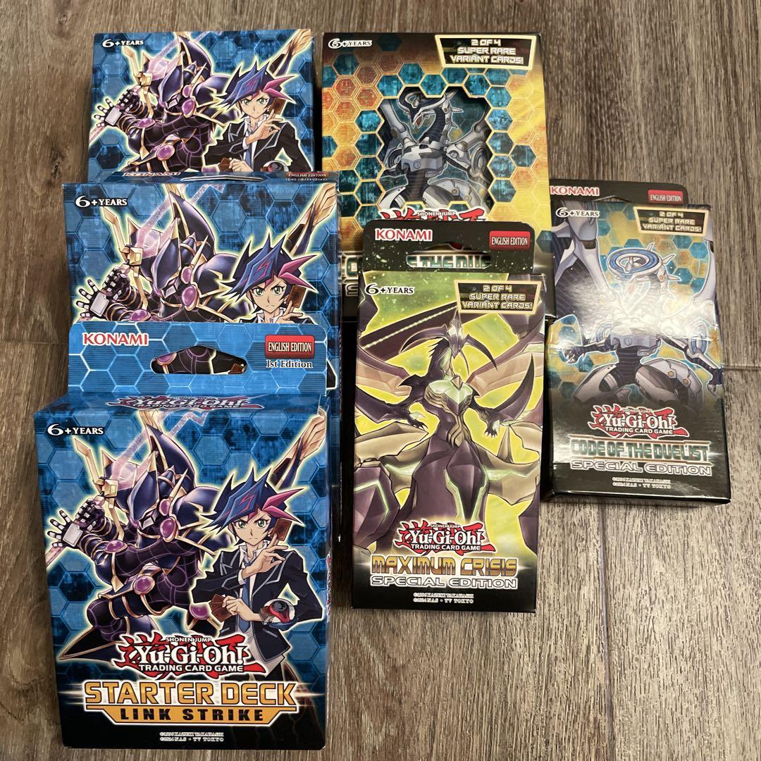 遊戯王OCG カードセット 未開封 英語版（遊戯王 英語版 未開封