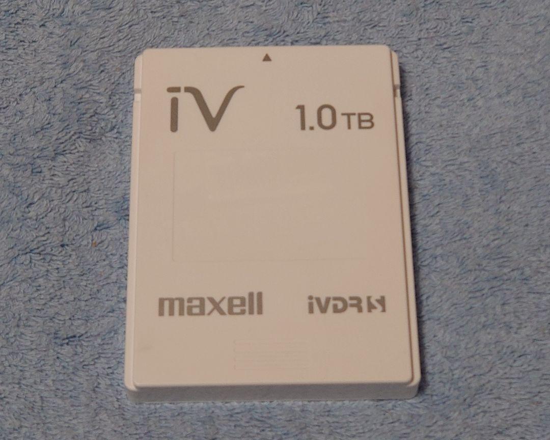 maxell iVDR-S カセットハードディスク【アイヴィ】1TB 1個