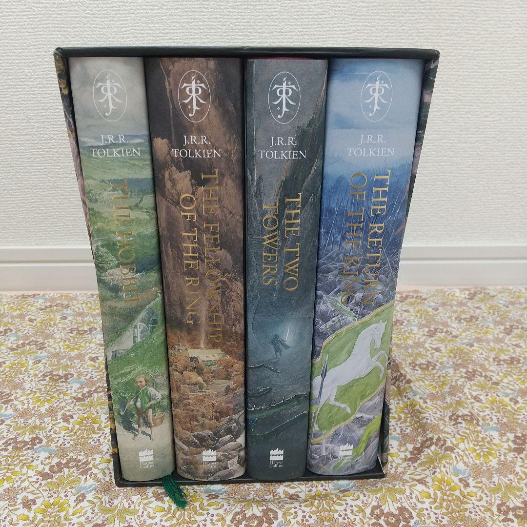 ロード・オブ・ザ・リング ホビット 洋書 未読 既読 BOX セット ロード・オブ・ザ・リング ホビット 洋書 未読 既読 BOX セット