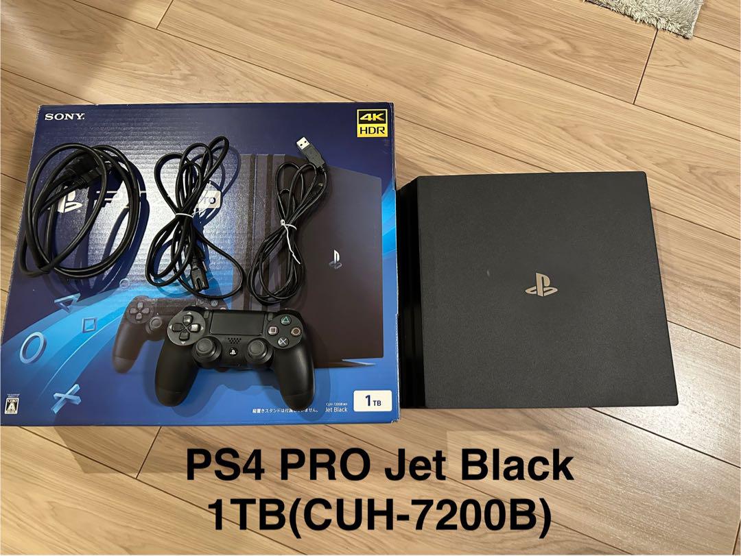 PS4 pro 1TB CUH-7000B プレステ コントローラー PlayStation4 Pro CUH-7000B コントローラー付き