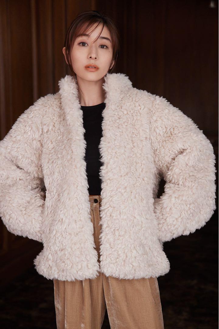 MINAMI TANAKA×CLANE CURL FUR SHORT COAT CLANE×田中みな実】-松本恵奈のMUST BUY- お気に入りアイテム