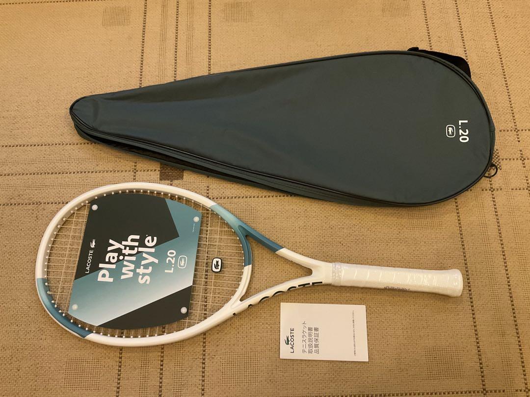 最終価格 新品未使用 LACOSTE L20 Tecnifibreラケット （Play