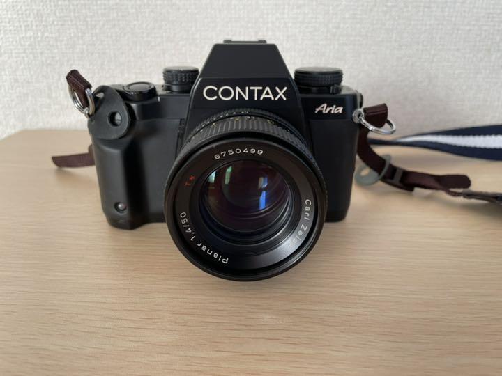 ⭐️コンタックス　アリア⭐️Carl Zeiss Planar 1.4/50 レンズ CONTAX Carl Zeiss Planar 50mm f/1.4 T* MMJ - 中古カメラ