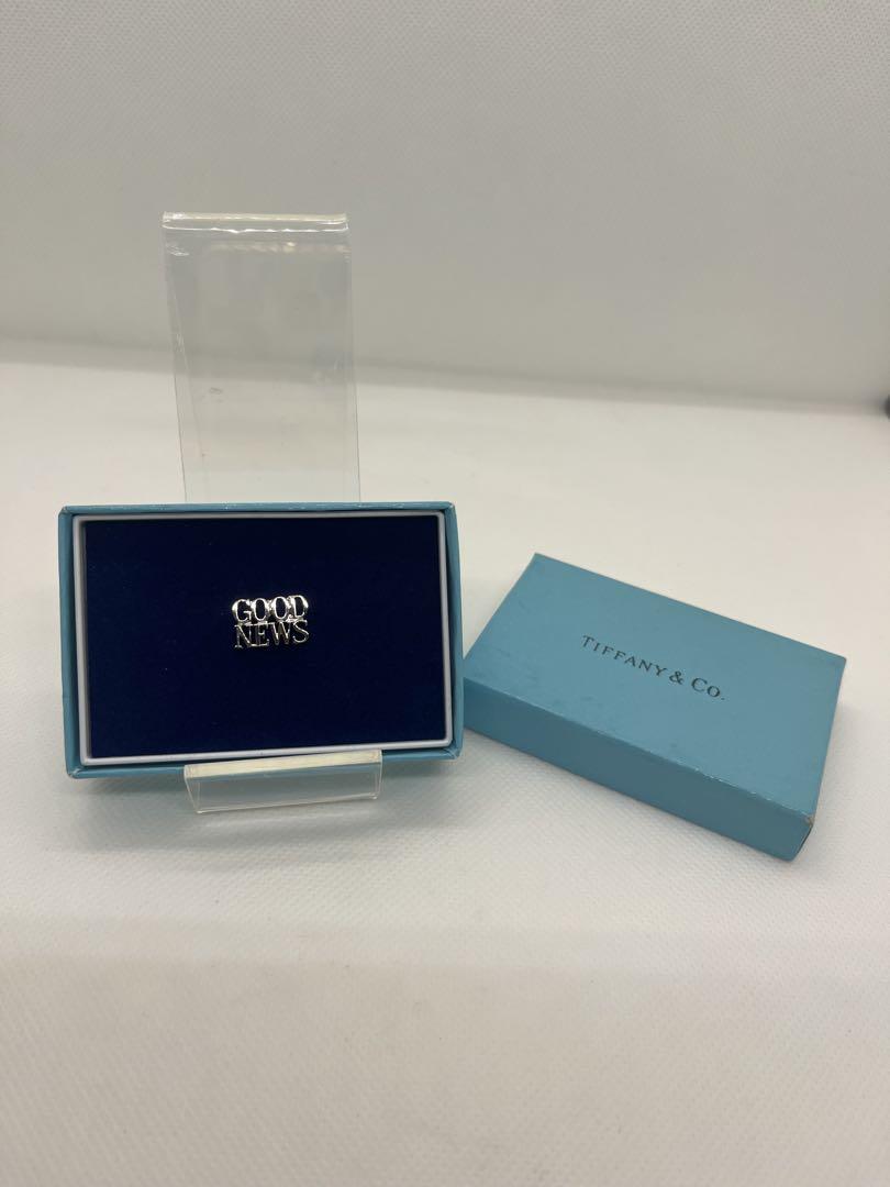 送料込】Tiffany & Co. Good News ピンズ（ティファニー