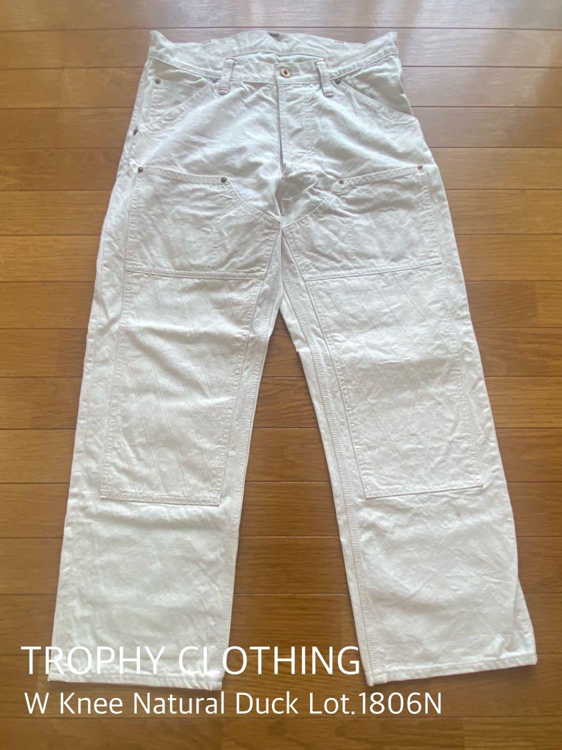 トロフィークロージング　ナチュラルダックパンツダブルニー TROPHY CLOTHING(トロフィークロージング) ダブルニーデニム