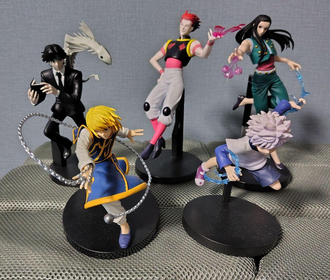HUNTER×HUNTER フィギュア5体セット HUNTER × HUNTER 5 Figure Complete Set Jump Japan 2002 Killua