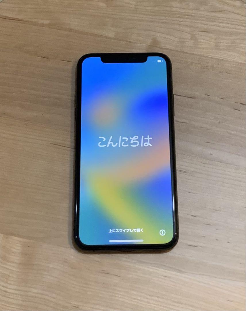 iPhone Xs Space Gray 64 GB SIMフリー 本体のみ（SIMフリー