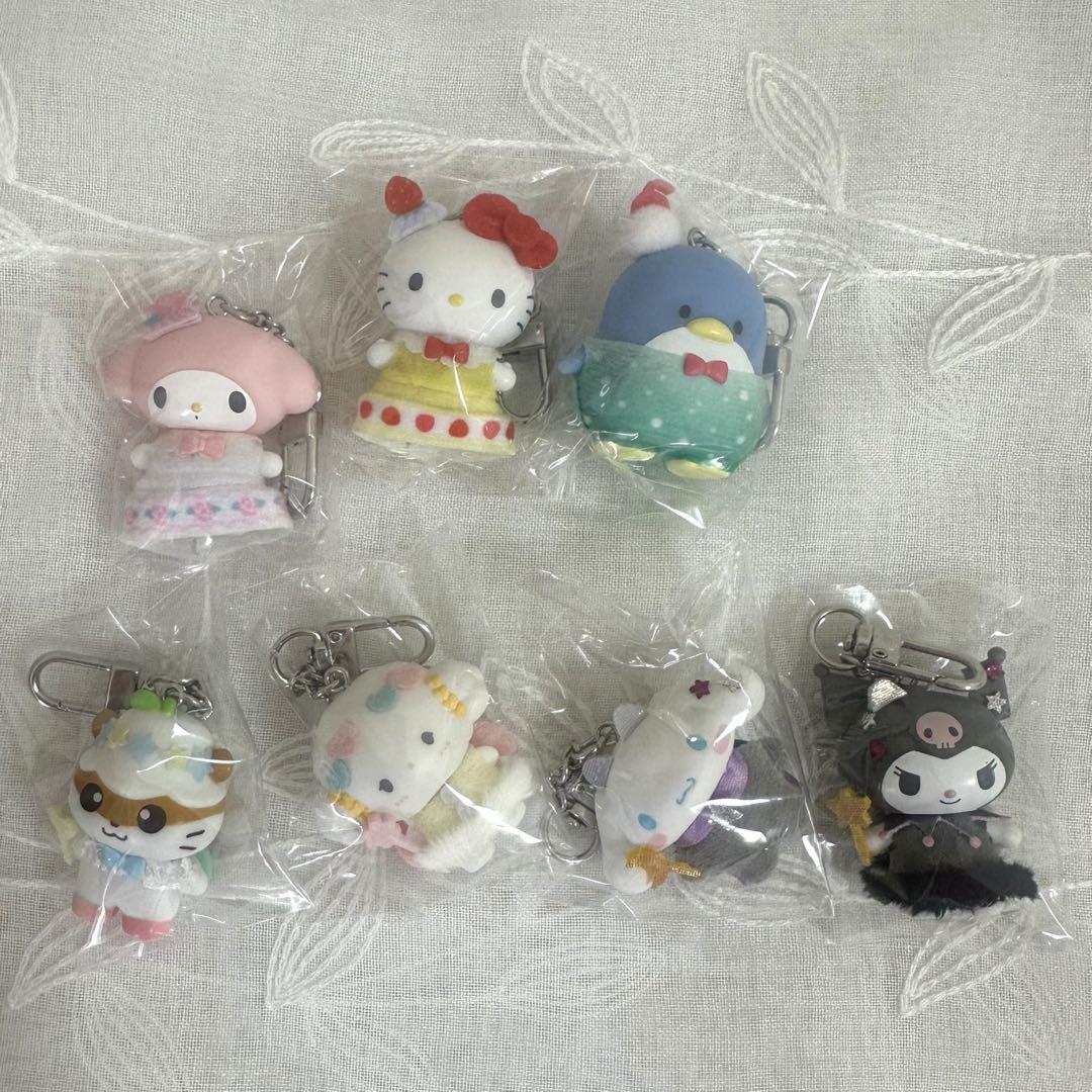 ♡サンリオ ちびっとも 天使と悪魔 ＆スイーツセット7個セット♡ ♡サンリオ ちびっとも 天使と悪魔 ＆スイーツセット