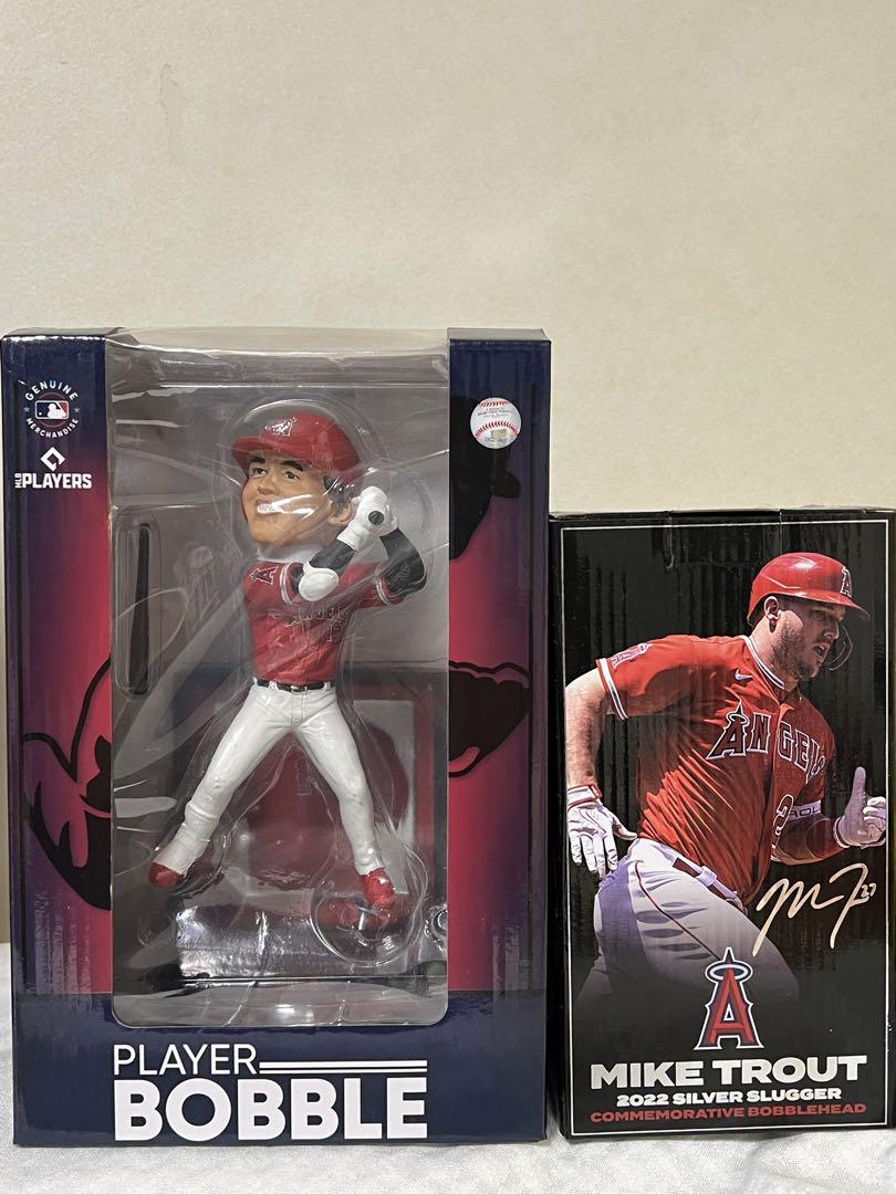 大谷翔平選手 ボブルヘッド フィギュア トラウトのボブルヘッド