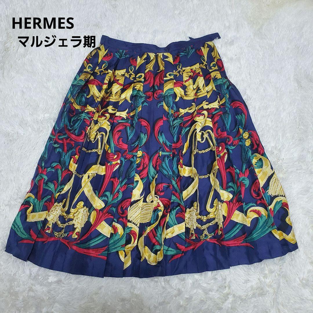 HERMES マルジェラ期　キャメル 巻きスカート エルメス HERMES マルジェラ期 カシミヤ混 太畝 コーデュロイ