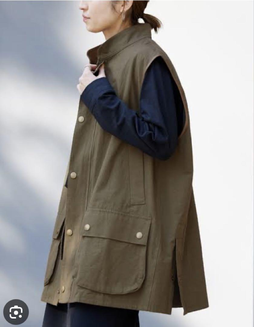 【専用】BARBOUR framework 別注OVERSIZED VEST FRAMeWORK（フレームワーク）の「【BARBOUR/バブアー】別注