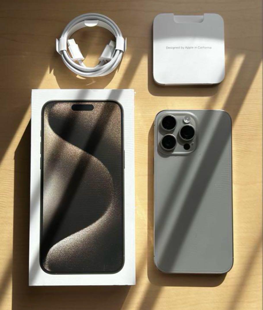 香港版 iPhone15pro 256g シャッター音なし シャッター音なし】香港版 iPhone 15 Pro 256GB 新品 ブルー