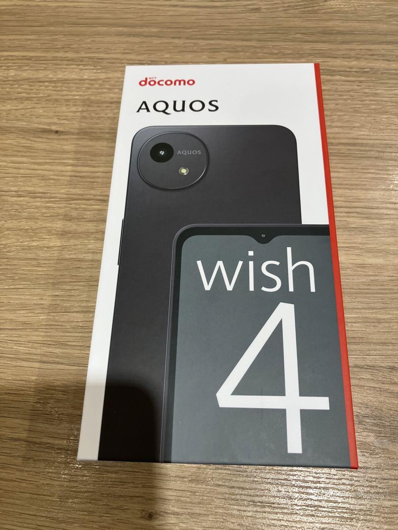 docomo AQUOS wish 4 ブラック SH-52E 新品・未開封】AQUOS wish4 SH-52E docomo ブラック(楽天市場