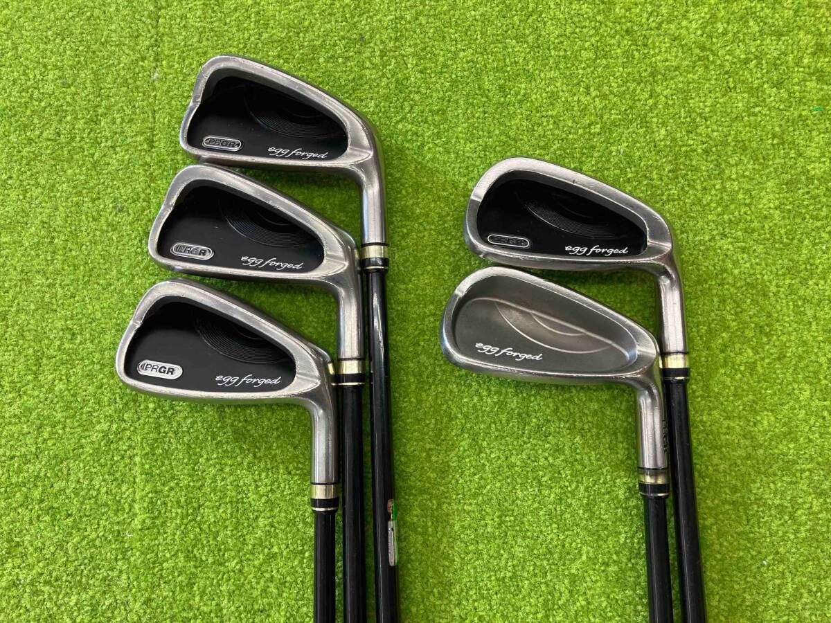PRGR プロギア egg FORGED アイアンセット original flex shaft