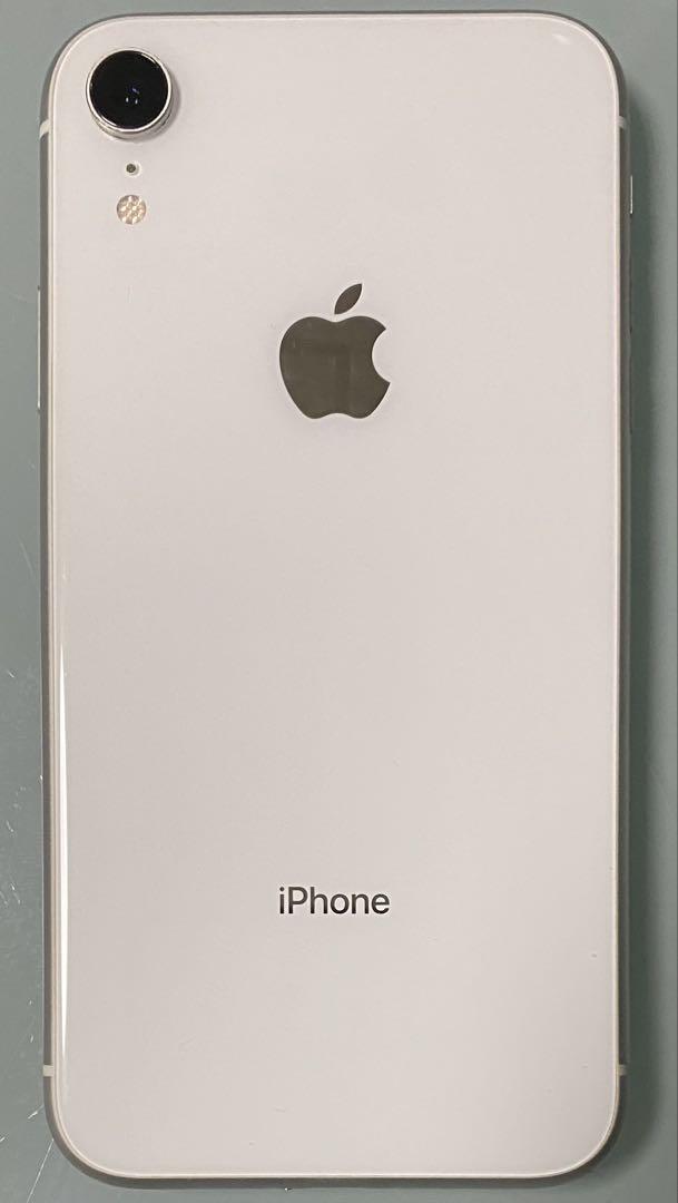 ★期間限定価格★ iPhone XR ホワイト 本体 バッテリー82% バッテリー容量87% iPhone XR ホワイ64GB SIMフリー（iPhone XR