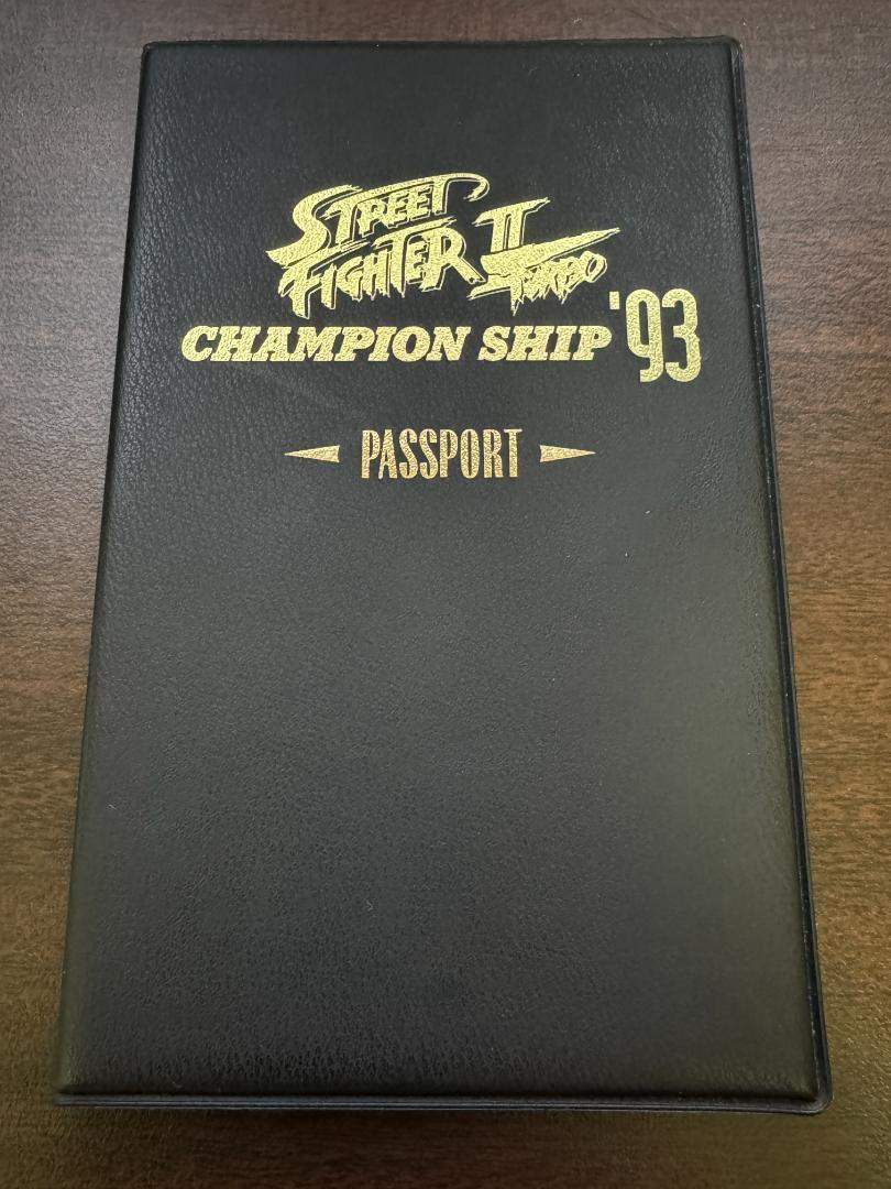 スーパーストリートファイターⅡ　チャンピオンシップ94　国技館　パスポート スーパーストリートファイターⅡ チャンピオンシップ94 国技館