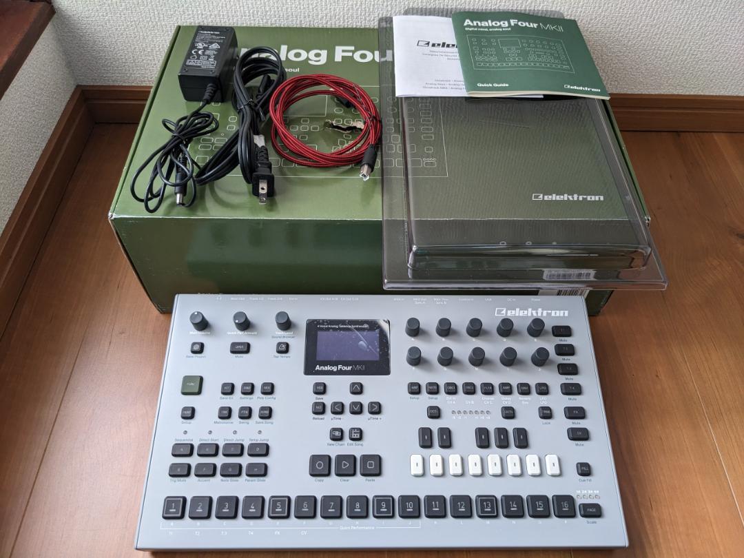elektron Analog Four MKII アナログシンセサイザー（Elektron