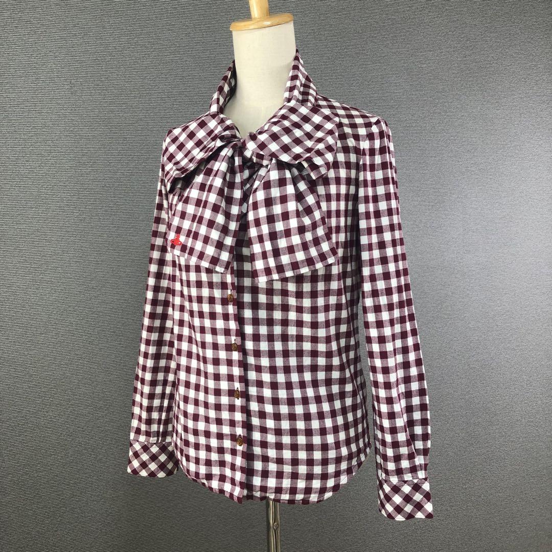 Vivienne Westwood RED LABEL リボンシャツ ボウタイ ヴィヴィアンウエストウッド レッドレーベルVivienne Westwood