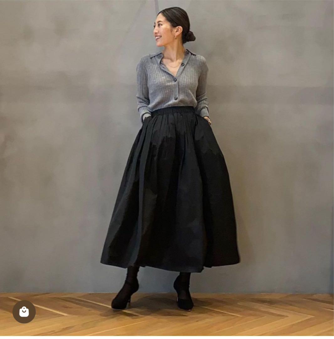 Deuxieme Classe Cotton Dramaticギャザースカート Deuxieme Classe（ドゥーズィエムクラス）の「追加 *Cotton