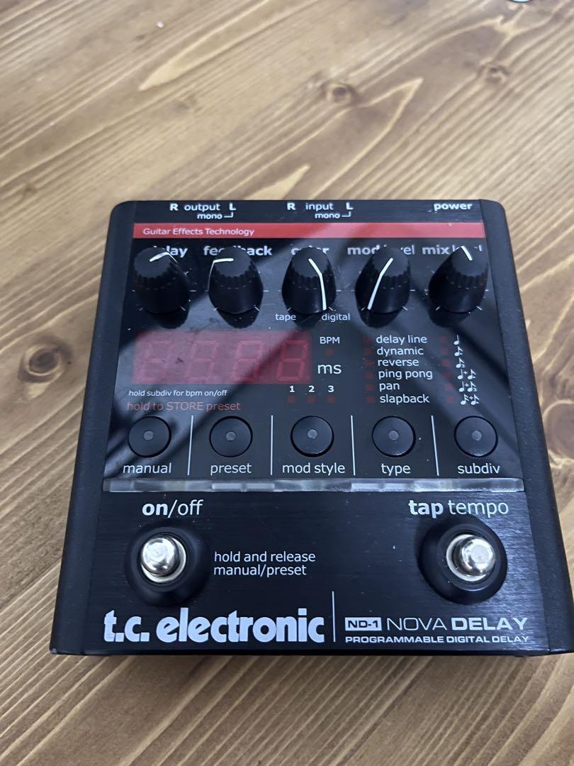 TC ELECTRONIC Nova Delay（TC Electronic ND1 Nova Delay