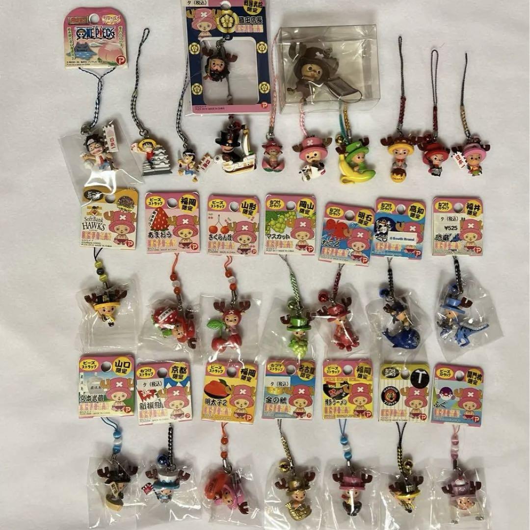 （ご当地キーホルダー）26体　ONE PIECE チョッパー23体+ルフィ3体 ご当地キーホルダー）26体 ONE PIECE チョッパー23体+ルフィ3体
