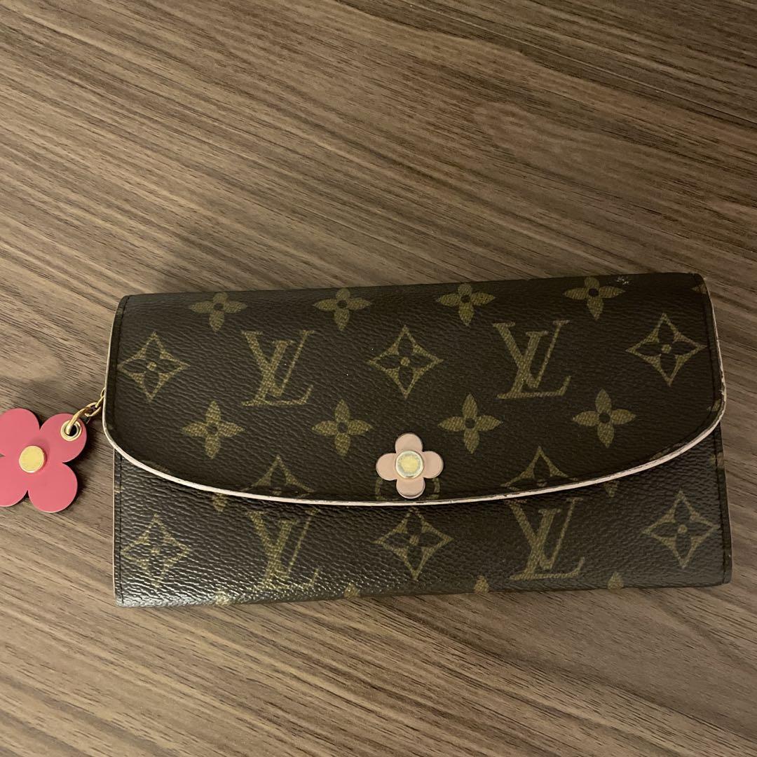 モノグラムフラワー♪【Loius Vuitton】ルーウォレット Louis Vuitton Limited Edition Yayoi Kusama Red Monogram