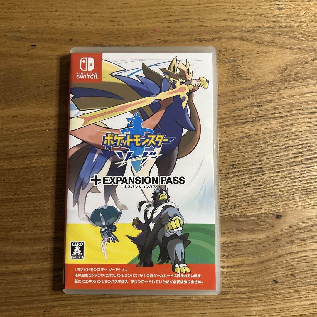 ポケットモンスター シールド・ソード + EXPANSION PASS Pokemon Sword & Shield + Expansion Pass Japanese Game Soft