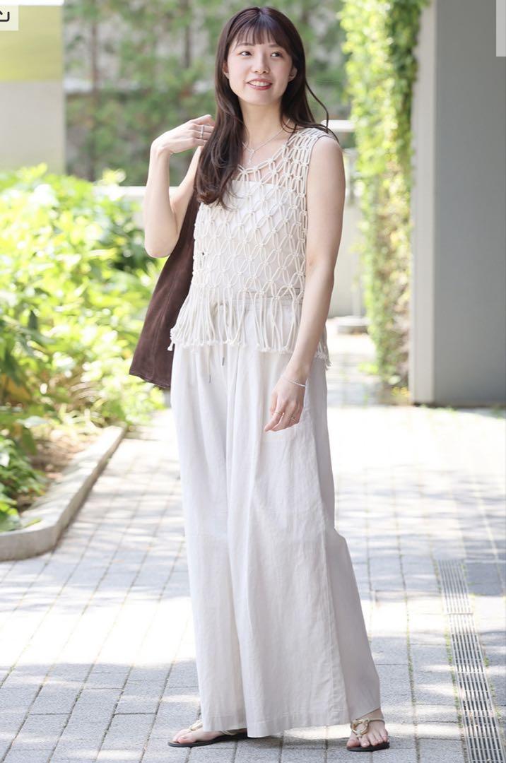 JOURNAL STANDARD relume マクラメ編みフリンジベスト