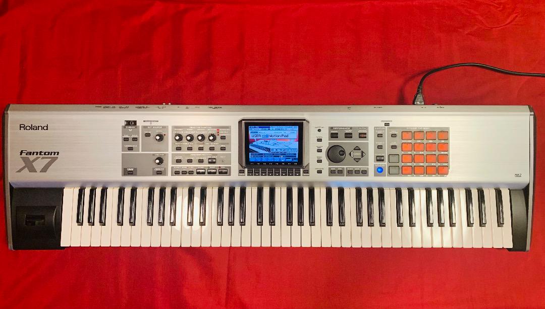 Roland Fantom x7 シンセサイザー（購入者決定」Roland Fantom X7）