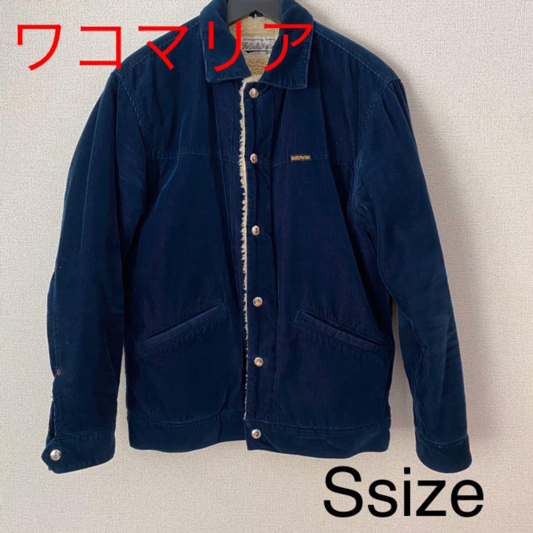 ワコマリア ボアジャケット 美品 ブルー コーデュロイ （WACKO