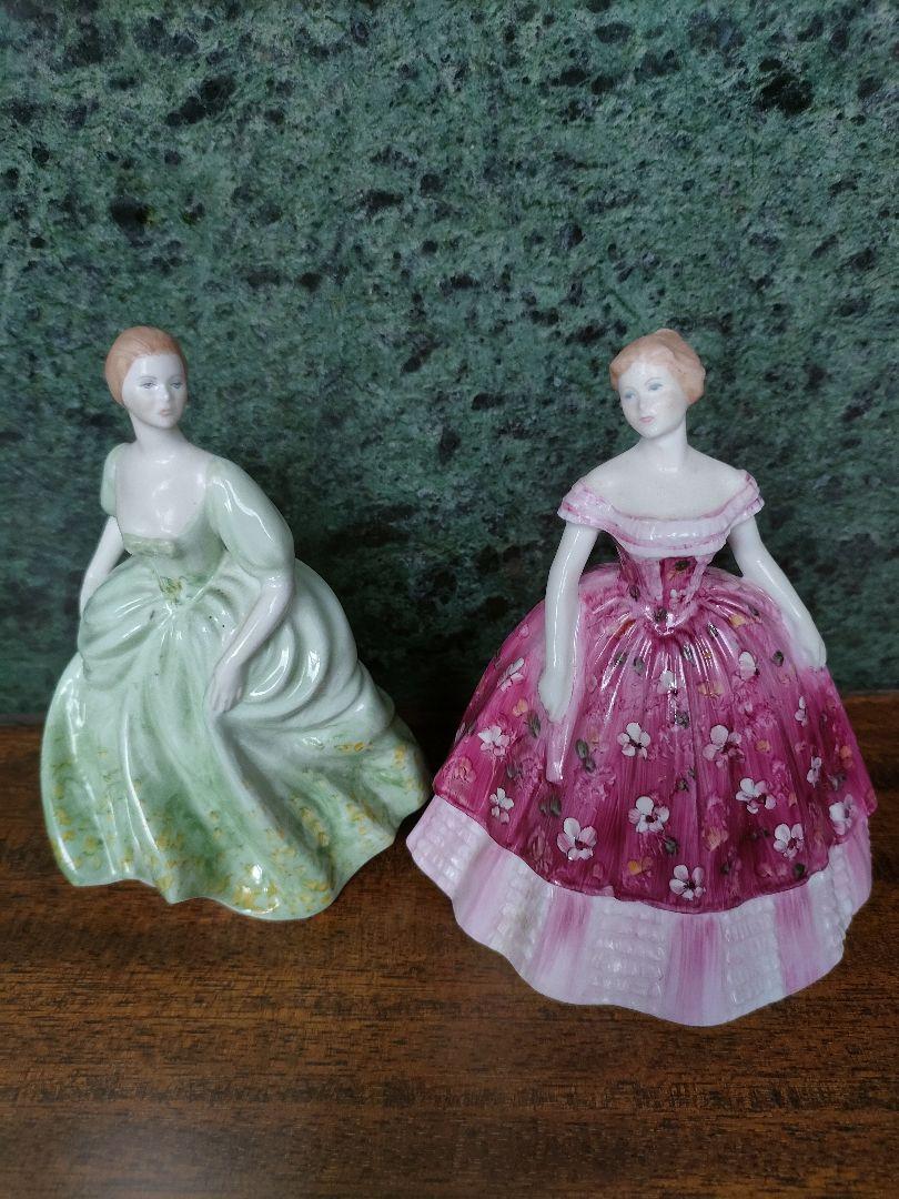 コールポート Coalport フィギュリン レディ ハリエット Harriet コールポート COALPORT フィギリン 人形 陶器 （コールポート