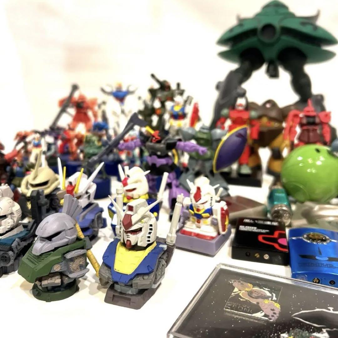 ガンダム フィギュア ソフビ 巨大ビグザム 胸像 グッズ 大量まとめセット ガンダム フィギュア ソフビ 巨大ビグザム 胸像 グッズ 大量