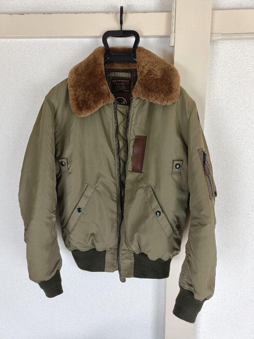 HOUSTON B-15B フライトジャケット OD size42（HOUSTON