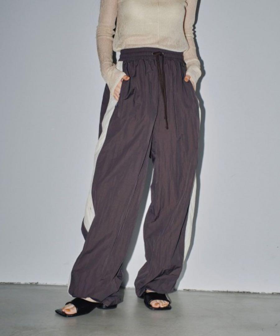 todayful / 新品・未使用 Nylon Line Pants 38（全ての TODAYFUL