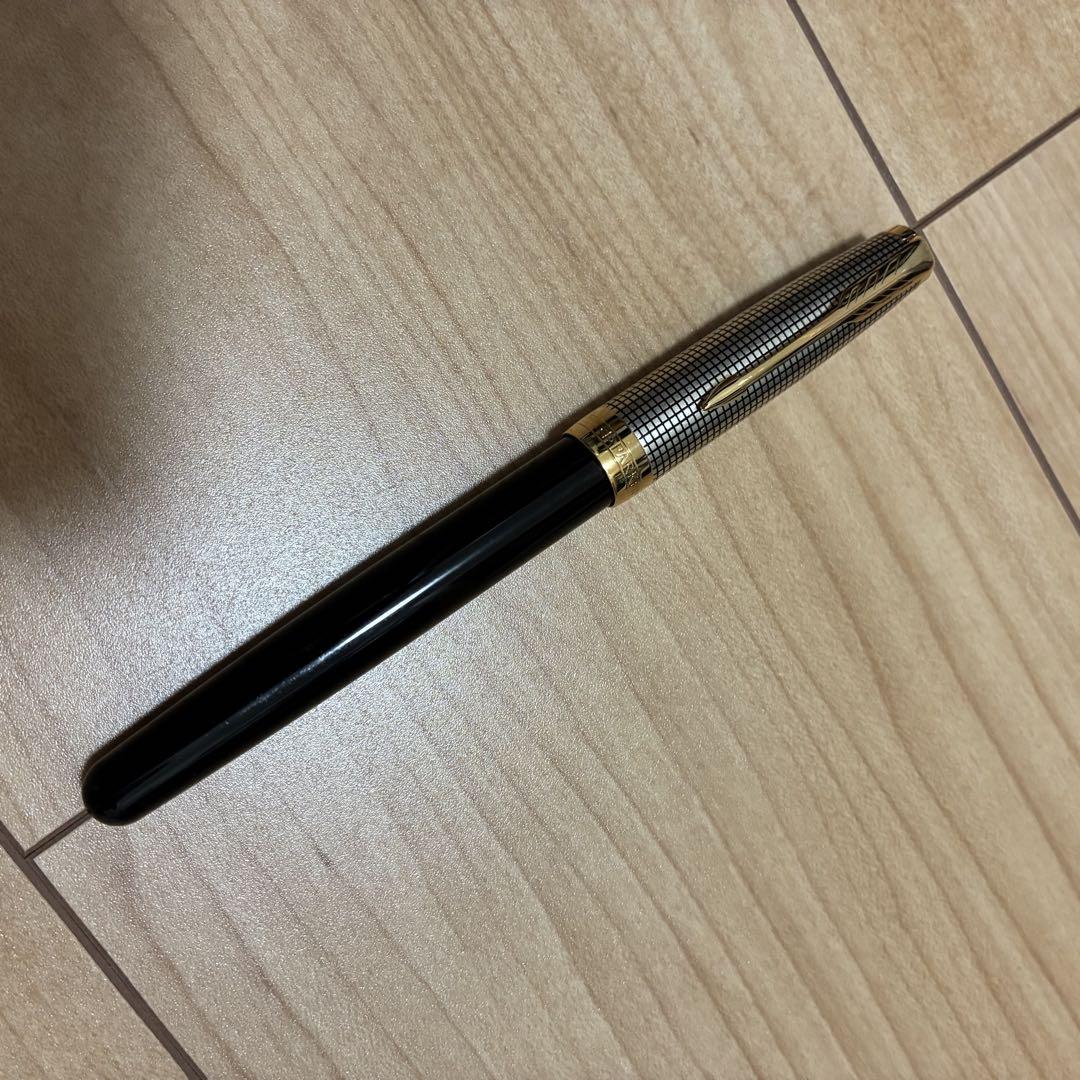 PARKER ソネット プレミアム シズレ ブラックラッカー 万年筆 F 000000001065_TTveRF4.jpg