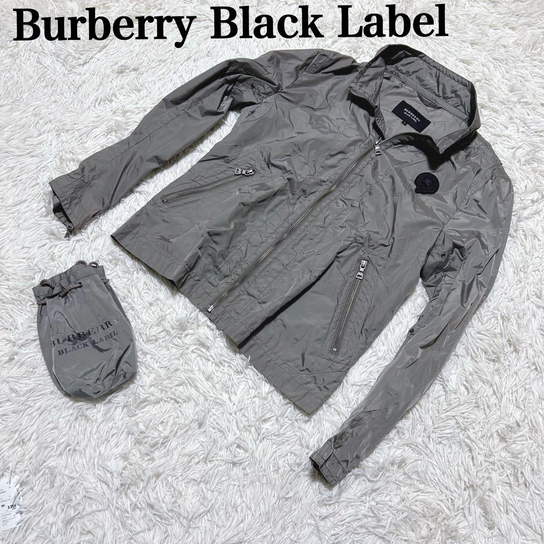 Burberry Black Label ナイロンジャケット グレー（楽天市場