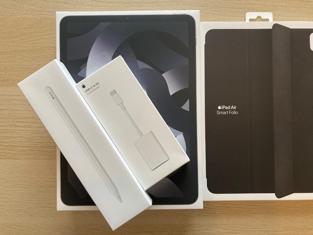 iPad Air 第5世代 64GB + Apple Pencil (第2世代)（iPad買うなら