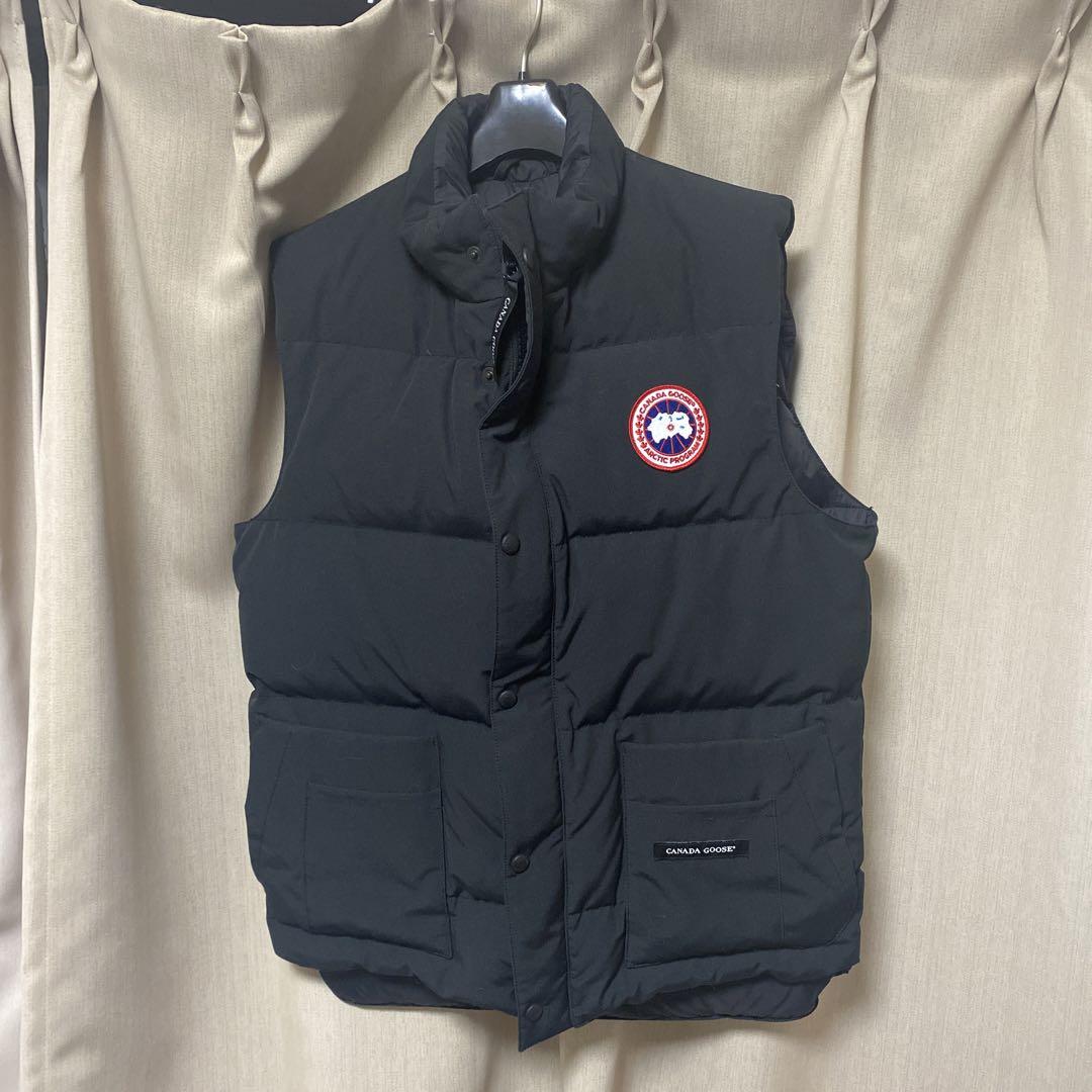   ダウンベスト XS 黒 極美品 カナダグース カナダグース ダウンベスト （カナダグース(CANADA GOOSE)カナダ