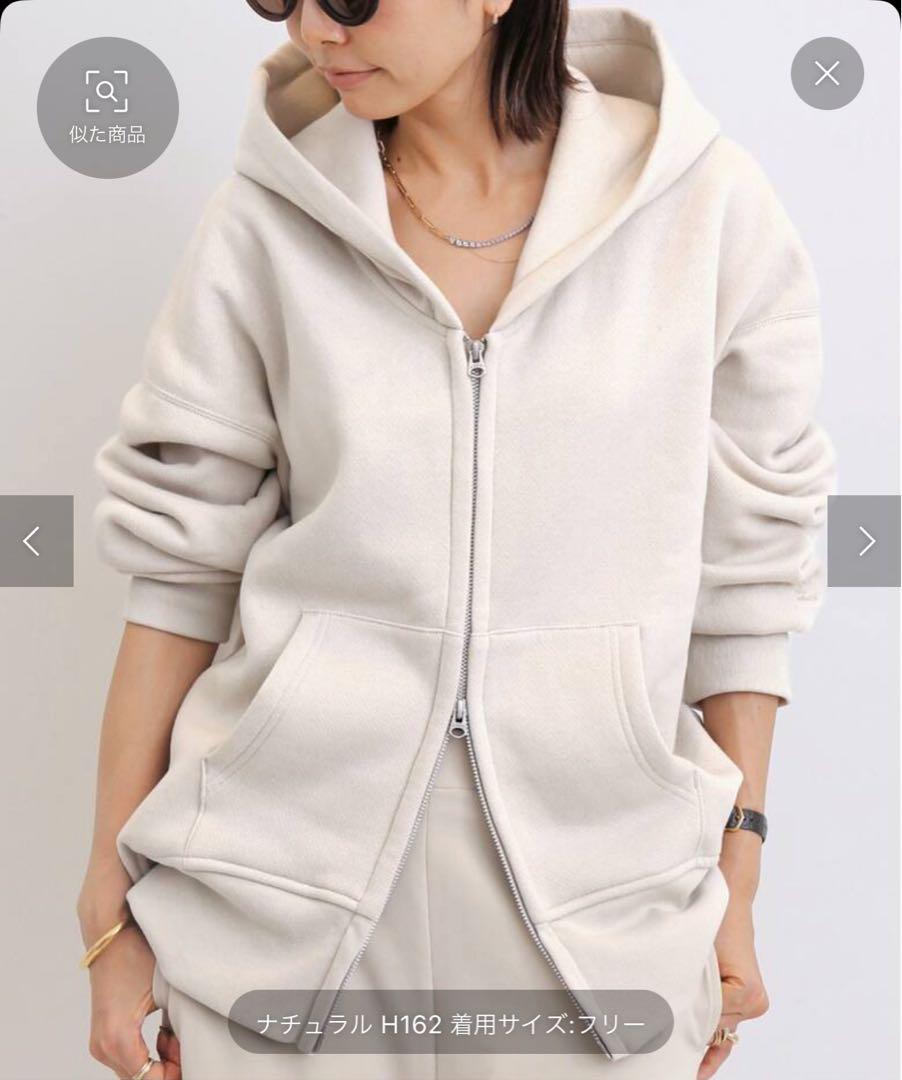 アパルトモン WIDE FULLZIP HOODIE 予約》【AMERICANA/アメリカーナ】 WIDE FULLZIP HOODIE